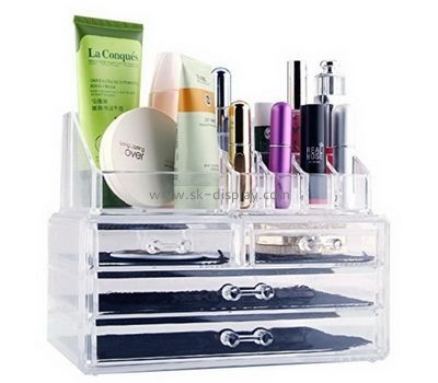 Customized acrylic bathroom makeup cosmetic organiser CO-325