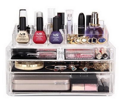 Custom acrylic table storage makeup drawer organizers CO-343
