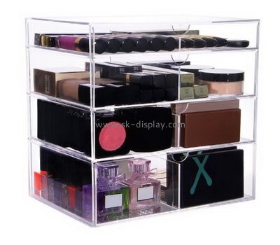 Custom acrylic drawers makeup bathroom organizer for cosmetics CO-357
