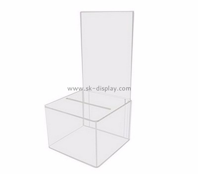 Acrylic display factory custom small acrylic large collection boxes DBS-202