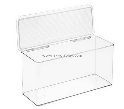 Acrylic display manufacturers custom acrylic storage box DBS-205