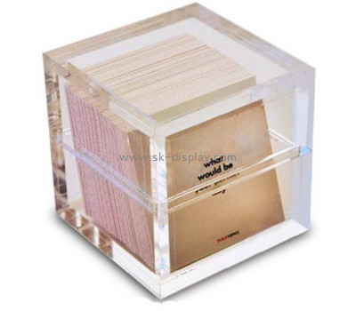 Acrylic company custom perspex small acrylic display box with lid DBS-223