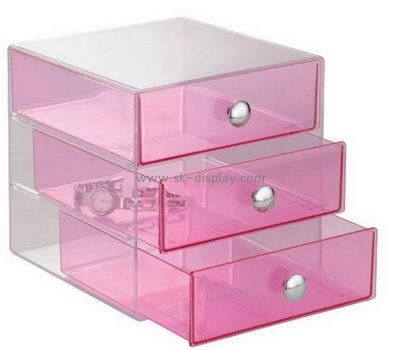 Acrylic manufacturing company customize clear acrylic display cases container DBS-249