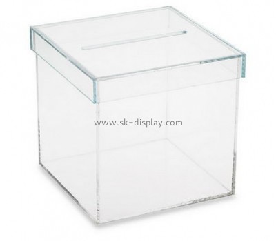 Acrylic boxes suppliers customize acrylic box containers with lids DBS-255