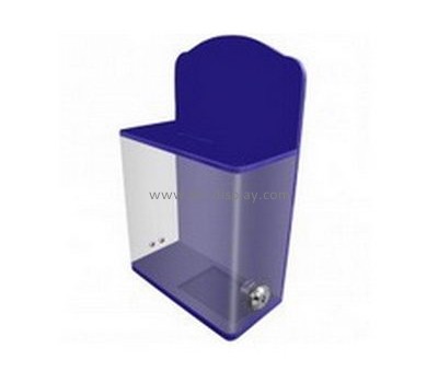 Acrylic box manufacturer customize and wholesale acrylic charity donation boxes DBS-278