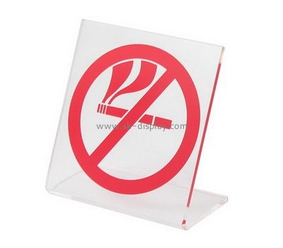 Display stand manufacturers customize no smoking sign warning signs SOD-105