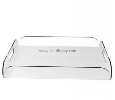 China acrylic manufacturer customized rectangular serving tray SOD-178
