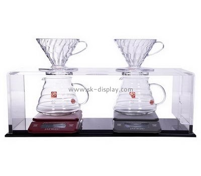 Perspex manufacturers customized acrylic coffee cup holder for counter SOD-204