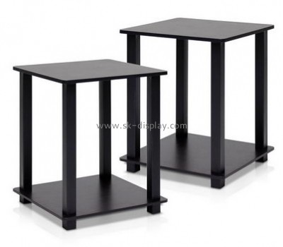 Plexiglass company customized small black coffee table AFS-123