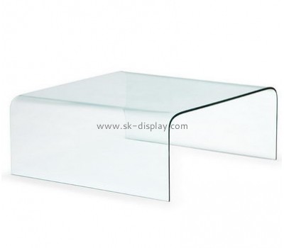 Acrylic display manufacturers customized low large coffee table in living room AFS-135