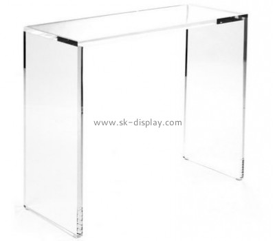 Acrylic products manufacturer customized clear acrylic thin side table AFS-146
