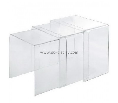 Acrylic display manufacturers customized rectangle cheap acrylic coffee table AFS-167