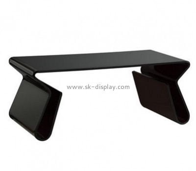 Acrylic plastic supplier customized acrylic coffee table with storage AFS-173