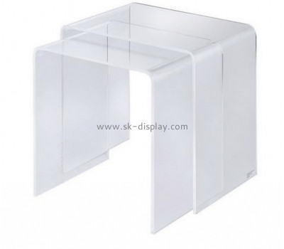Display stand manufacturers customized acrylic living room coffee table AFS-175