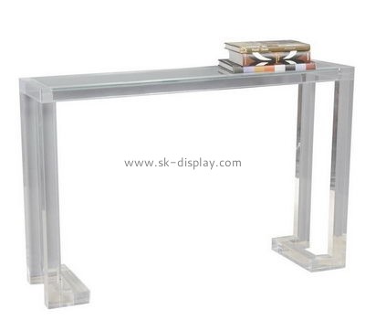 China acrylic manufacturer customized clear acrylic side table AFS-176