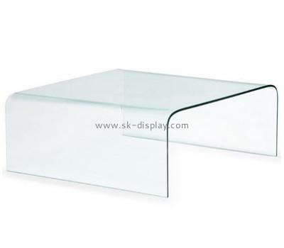 Acrylic display factory customized clear acrylic side coffee table AFS-202