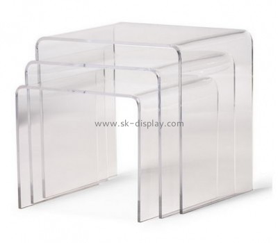 Lucite manufacturer customized acrylic console coffee table furniture AFS-265