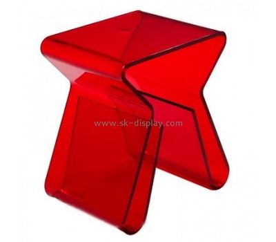 Display manufacturers customized red coffee table with storage AFS-267