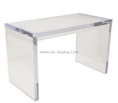 Plexiglass company customized clear acrylic console side table AFS-272