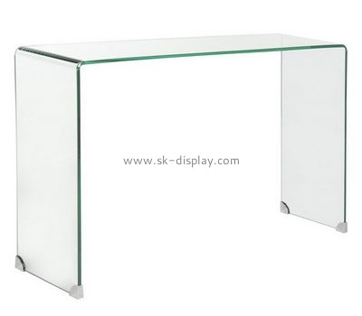 Acrylic display supplier customized acrylic narrow rectangular side table AFS-277