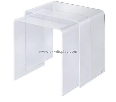 Acrylic manufacturers customized cheap acrylic mini coffee table AFS-284