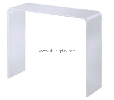 Acrylic products manufacturer customized small narrow coffee side table AFS-286
