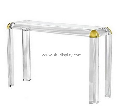 Plexiglass company customized acrylic console side table AFS-298