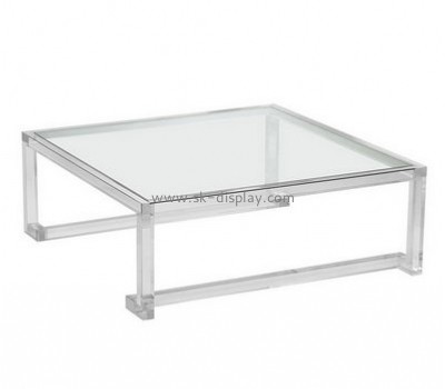 Acrylic products manufacturer customized acrylic mocha coffee table AFS-305