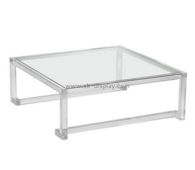 Acrylic products manufacturer customized acrylic mocha coffee table AFS-305