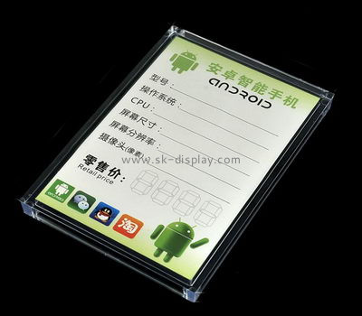 Acrylic items manufacturers custom design acrylic ipad retail display stand PD-140