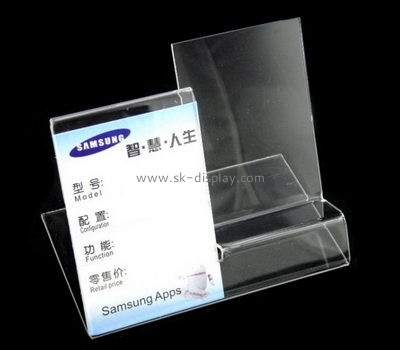 Acrylic products manufacturer custom stand display mobile PD-149