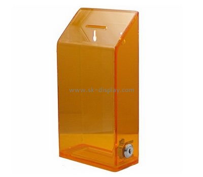 Complete plastic fabricators custom lucite ballot box DBS-365