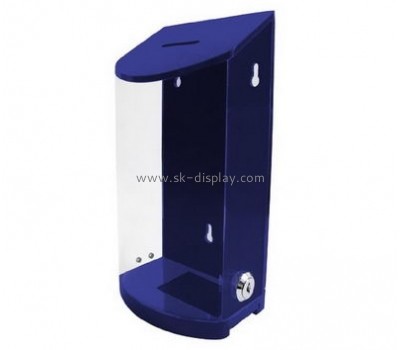 Perspex manufacturers custom plastic donation ballot boxes for sale DBS-377