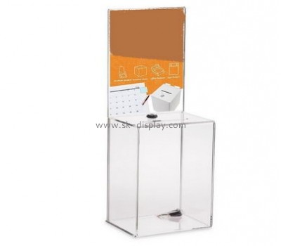 China acrylic manufacturer custom acrylic plastic products collection boxes DBS-434
