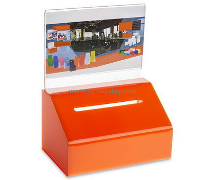 Acrylic box manufacturer custom acrylic ballot suggestion boxes DBS-483