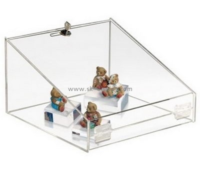 Acrylic manufacturers china custom large lucite acrylic box with lid DBS-553