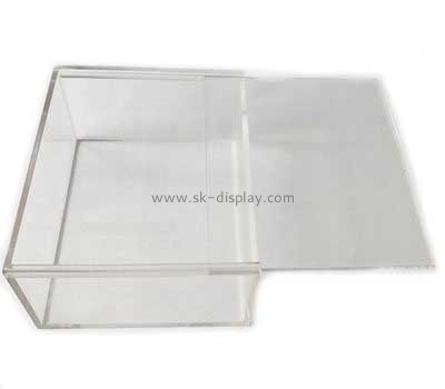 Acrylic products manufacturer custom plexiglass small display box DBS-589