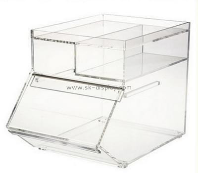 Lucite manufacturer custom acrylic pastry display case DBS-603