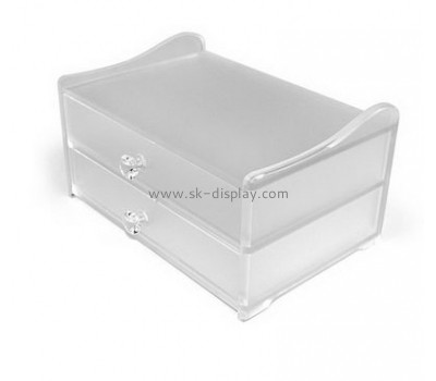 Plastic suppliers custom acrylic unique drawer boxes DBS-619