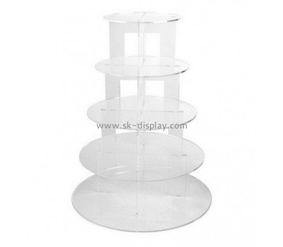Acrylic manufacturers custom perspex cupcake holder stand FD-105