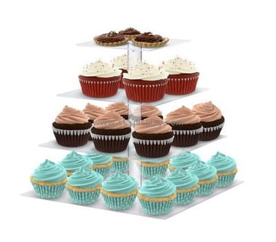 Plastic manufacturers custom acrylic unique cupcake stands FD-106