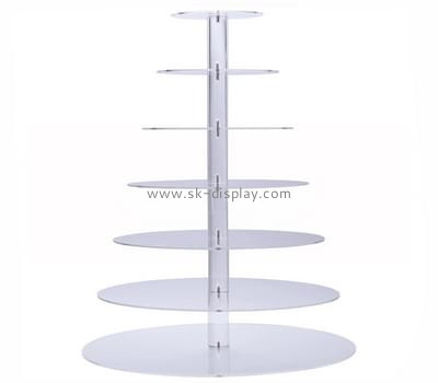 Acrylic display supplier custom perspex heap cupcake holders FD-122