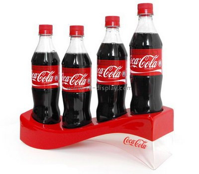 Acrylic display manufacturers custom lucite drink bottle holder FD-132