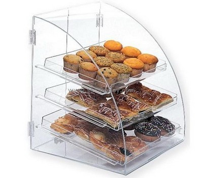 Lucite manufacturer custom acrylic food display case FD-137