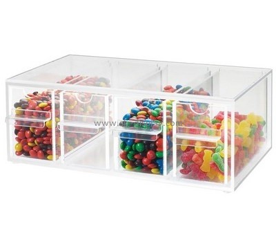 Plastic manufacturers custom lucite display box FD-151