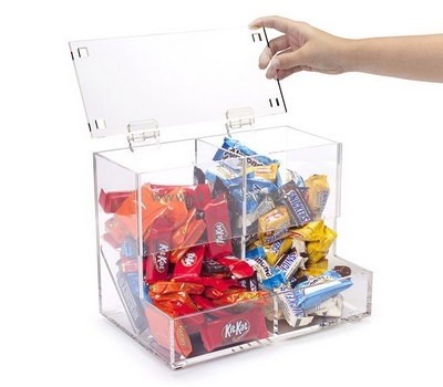 Plastic company custom acrylic food storage containers FD-154