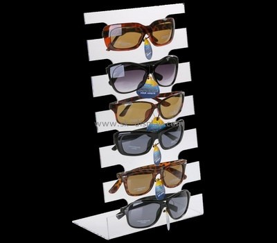 Acrylic display factory custom lucite sunglasses rack GD-038