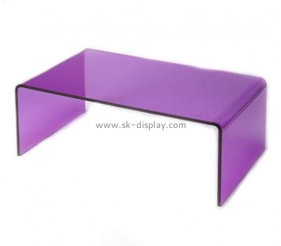 Plastic company custom acrylic low small coffee table AFS-331