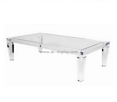 Clear acrylic supplier custom acrylic coffee table AFS-343