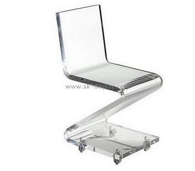 Custom and wholesale oversized clear acrylic swivel chair AFS-355